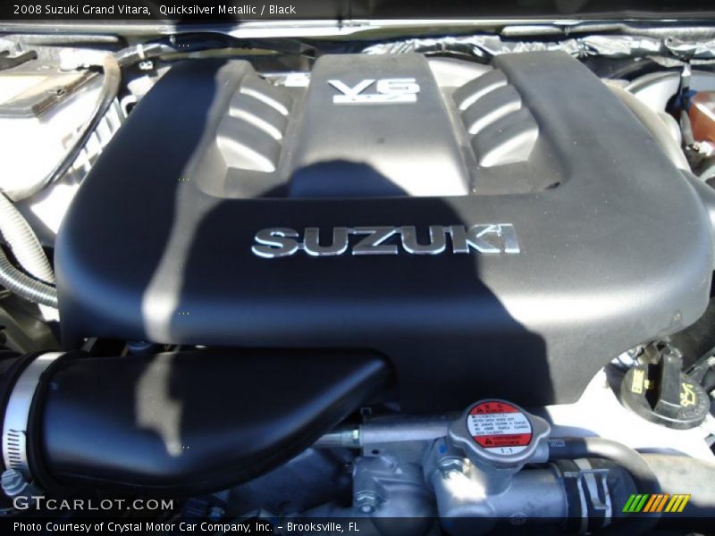 Quicksilver Metallic / Black 2008 Suzuki Grand Vitara