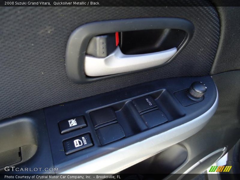 Quicksilver Metallic / Black 2008 Suzuki Grand Vitara