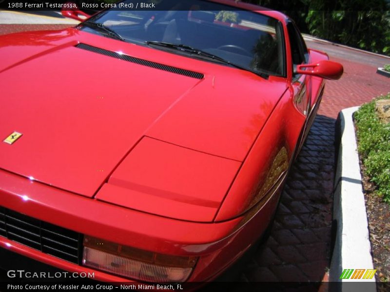 Rosso Corsa (Red) / Black 1988 Ferrari Testarossa