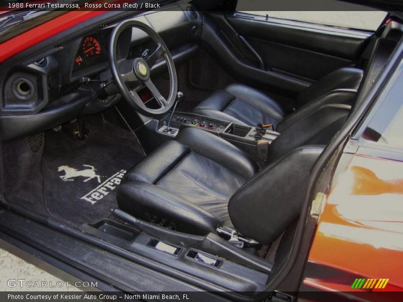  1988 Testarossa  Black Interior