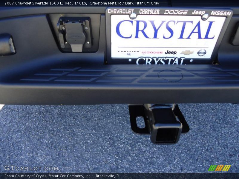 Graystone Metallic / Dark Titanium Gray 2007 Chevrolet Silverado 1500 LS Regular Cab