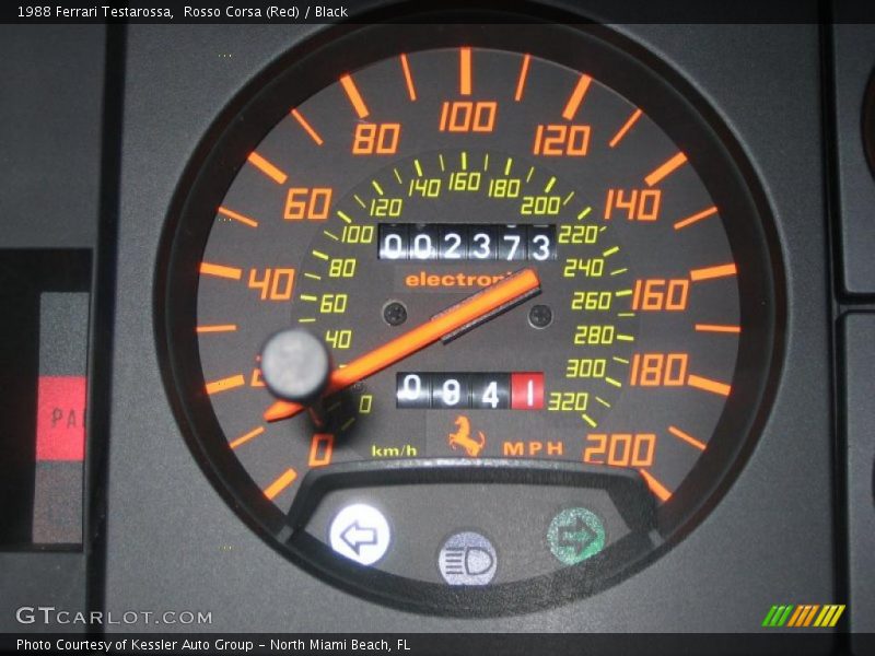  1988 Testarossa   Gauges