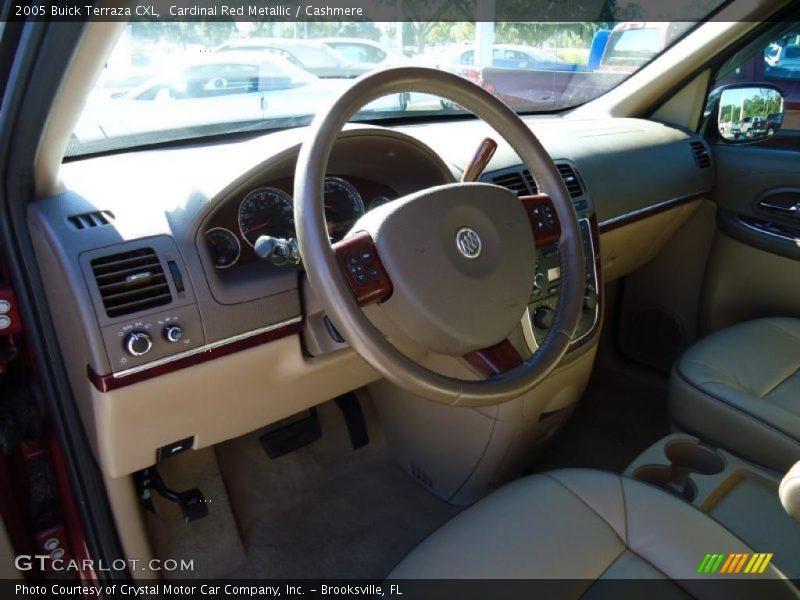 Dashboard of 2005 Terraza CXL