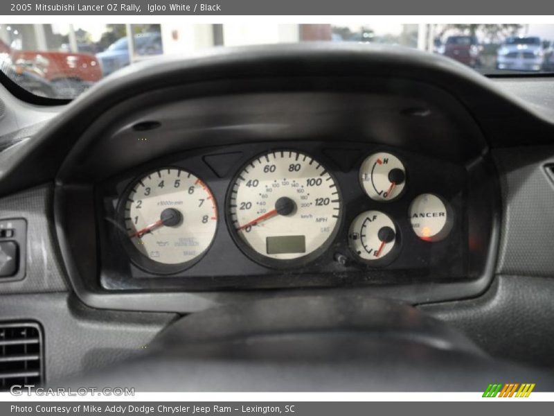  2005 Lancer OZ Rally OZ Rally Gauges