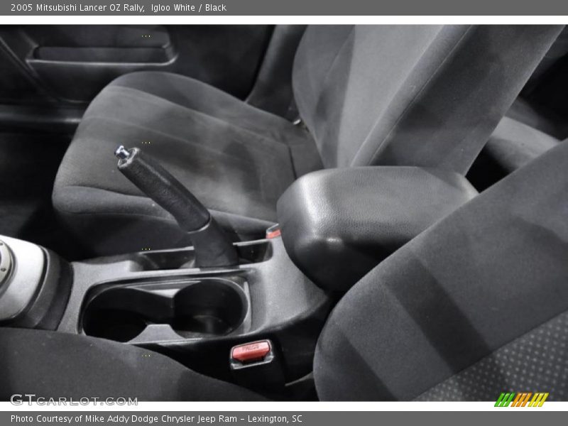 Igloo White / Black 2005 Mitsubishi Lancer OZ Rally