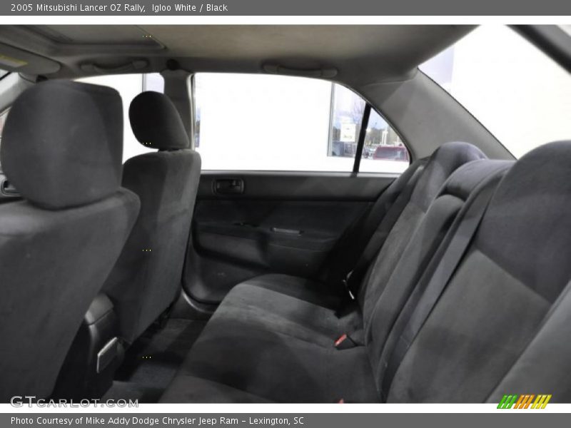  2005 Lancer OZ Rally Black Interior