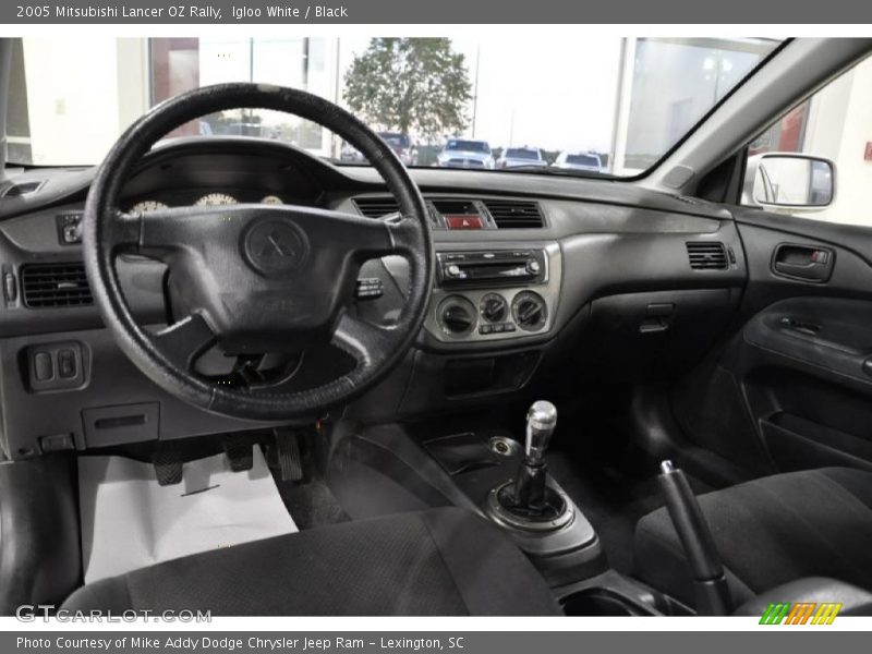  2005 Lancer OZ Rally Black Interior