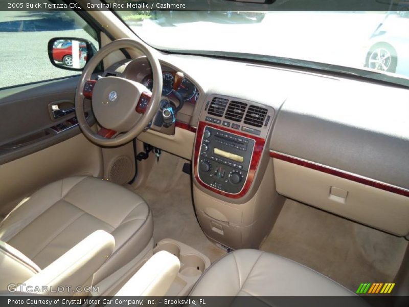 Dashboard of 2005 Terraza CXL