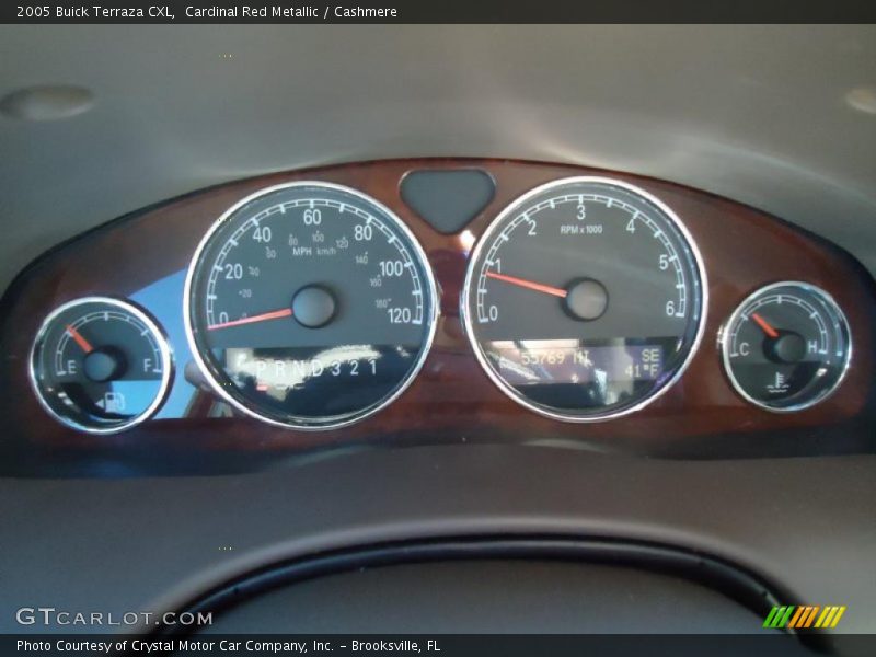 Cardinal Red Metallic / Cashmere 2005 Buick Terraza CXL