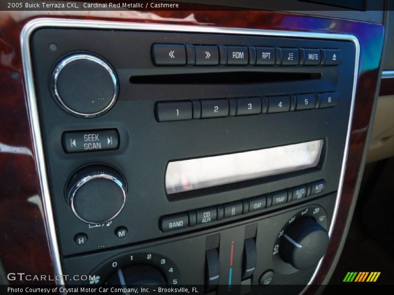 Controls of 2005 Terraza CXL