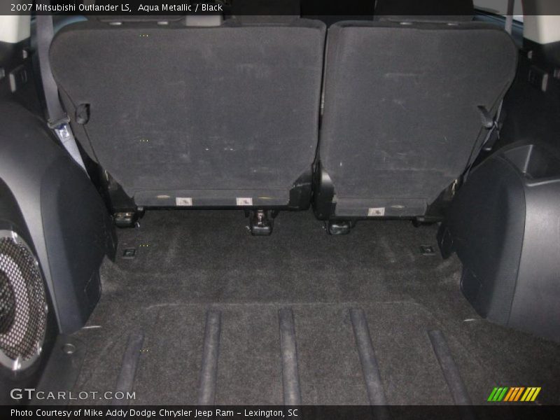 Aqua Metallic / Black 2007 Mitsubishi Outlander LS