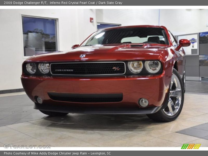  2009 Challenger R/T Inferno Red Crystal Pearl Coat