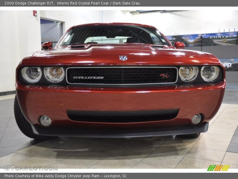  2009 Challenger R/T Inferno Red Crystal Pearl Coat