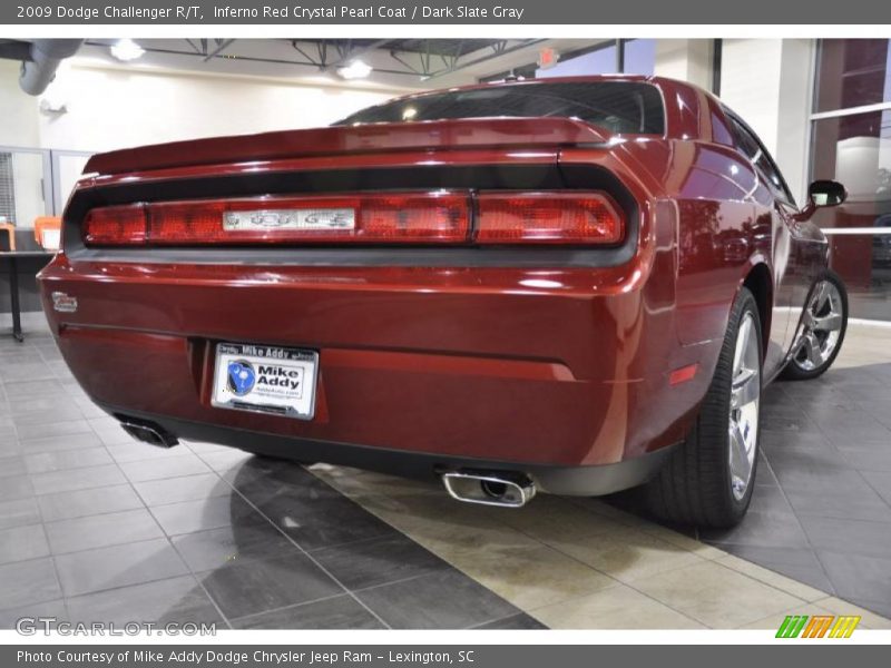  2009 Challenger R/T Inferno Red Crystal Pearl Coat