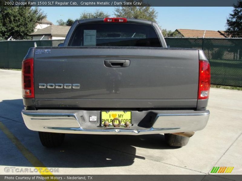 Graphite Metallic / Dark Slate Gray 2002 Dodge Ram 1500 SLT Regular Cab