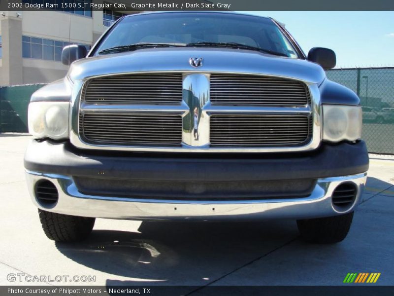 Graphite Metallic / Dark Slate Gray 2002 Dodge Ram 1500 SLT Regular Cab