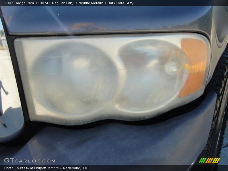 Graphite Metallic / Dark Slate Gray 2002 Dodge Ram 1500 SLT Regular Cab