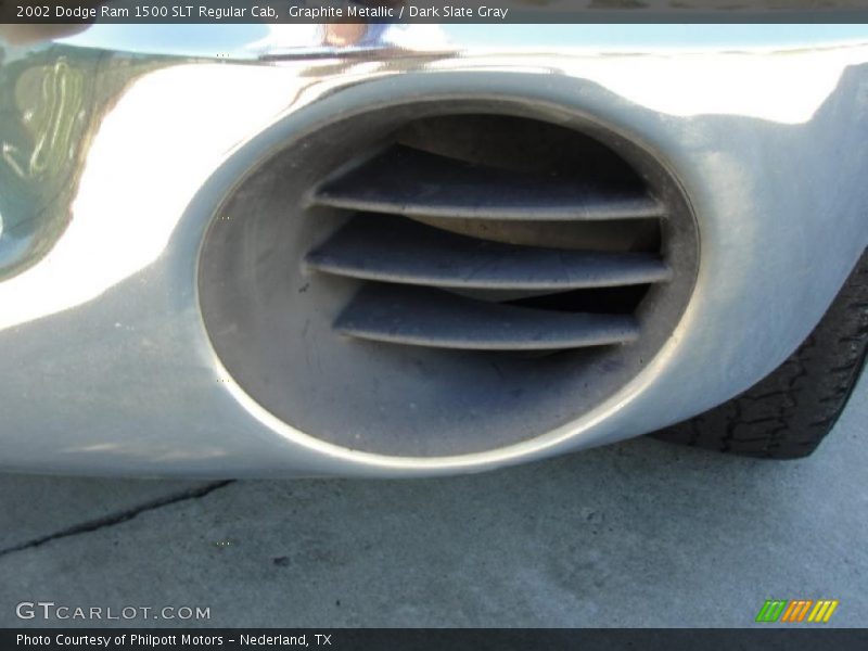 Graphite Metallic / Dark Slate Gray 2002 Dodge Ram 1500 SLT Regular Cab