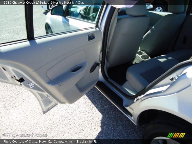 Silver Ice Metallic / Gray 2010 Chevrolet Cobalt LS Sedan