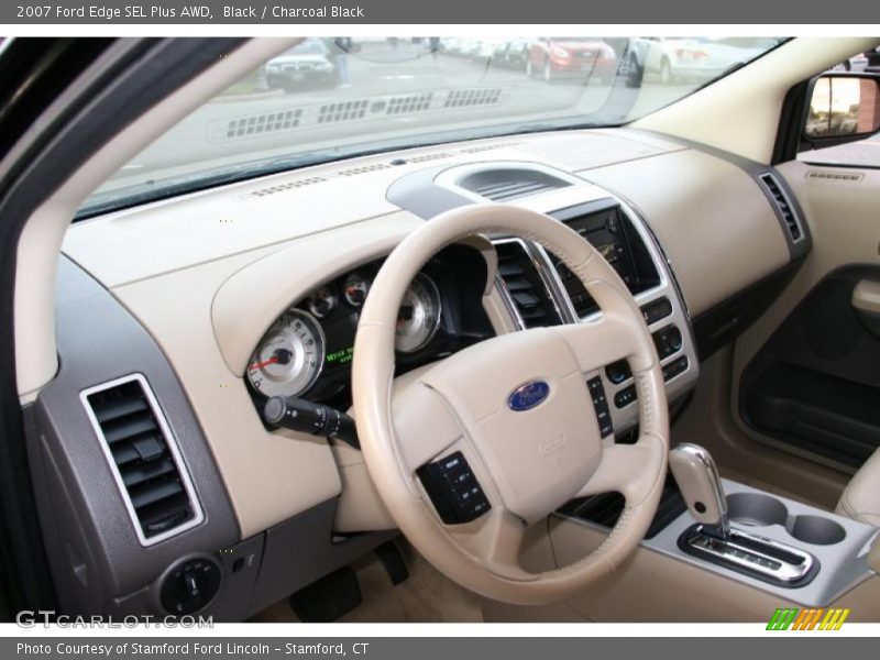 Black / Charcoal Black 2007 Ford Edge SEL Plus AWD