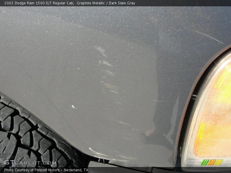 Graphite Metallic / Dark Slate Gray 2002 Dodge Ram 1500 SLT Regular Cab
