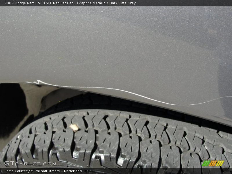 Graphite Metallic / Dark Slate Gray 2002 Dodge Ram 1500 SLT Regular Cab