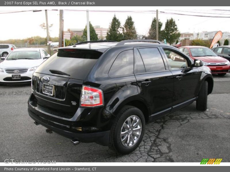Black / Charcoal Black 2007 Ford Edge SEL Plus AWD
