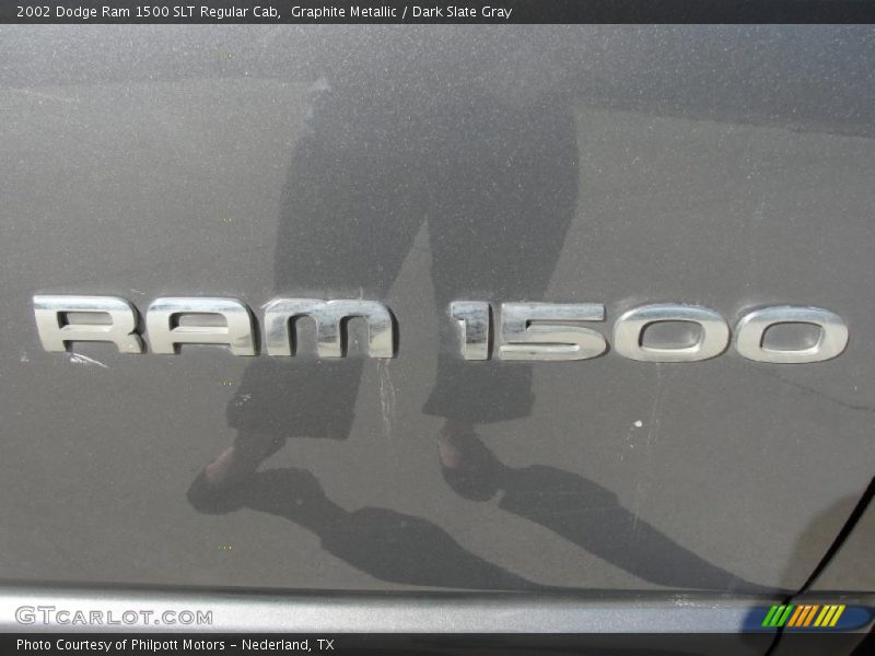 Graphite Metallic / Dark Slate Gray 2002 Dodge Ram 1500 SLT Regular Cab