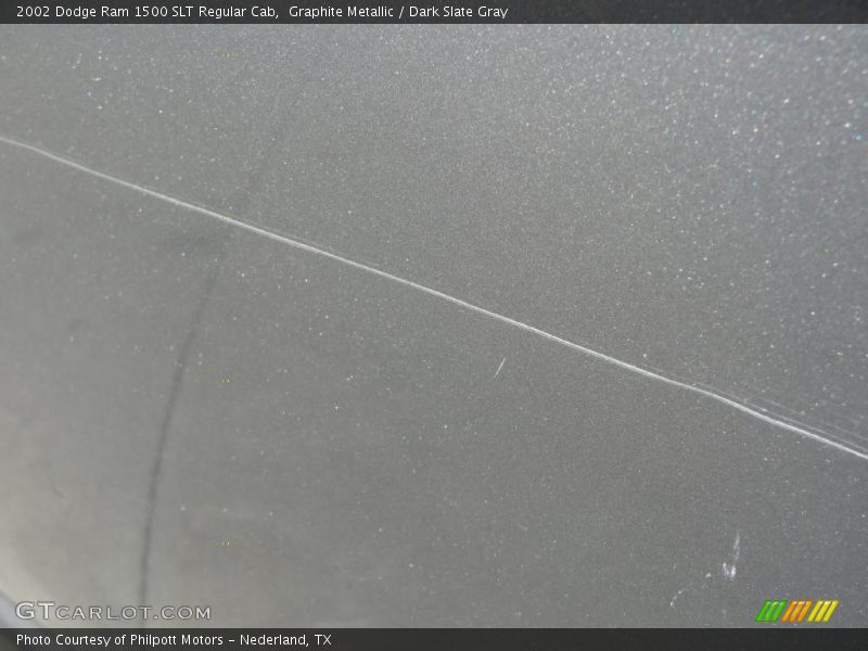 Graphite Metallic / Dark Slate Gray 2002 Dodge Ram 1500 SLT Regular Cab