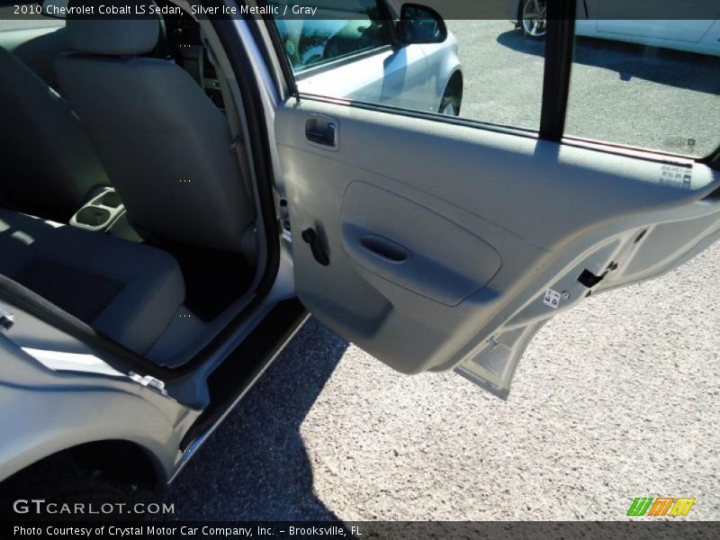 Silver Ice Metallic / Gray 2010 Chevrolet Cobalt LS Sedan