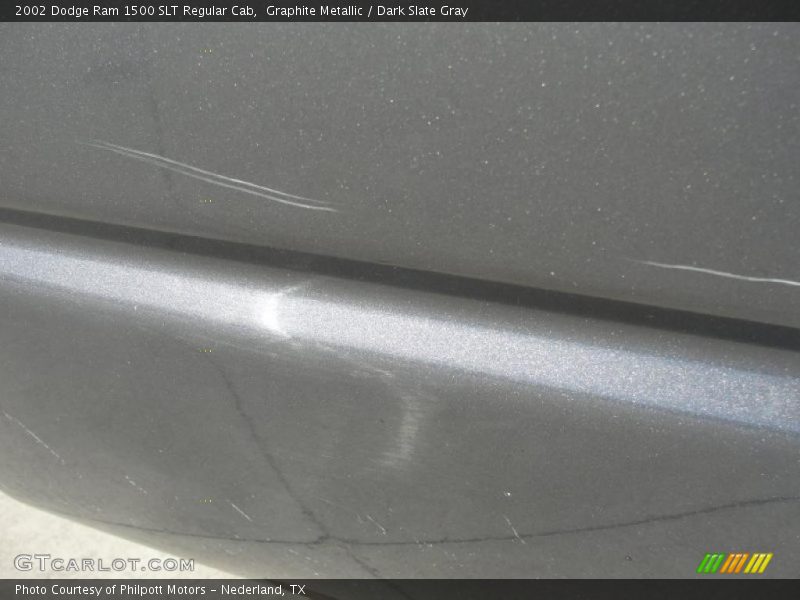 Graphite Metallic / Dark Slate Gray 2002 Dodge Ram 1500 SLT Regular Cab