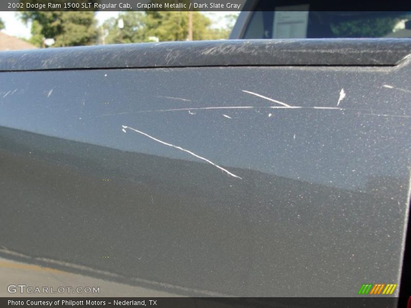 Graphite Metallic / Dark Slate Gray 2002 Dodge Ram 1500 SLT Regular Cab