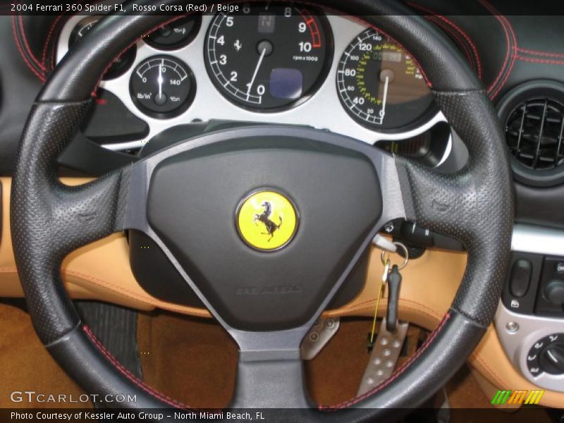  2004 360 Spider F1 Steering Wheel