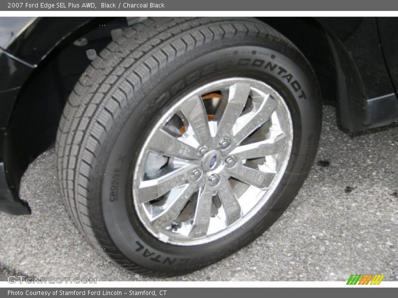 Black / Charcoal Black 2007 Ford Edge SEL Plus AWD