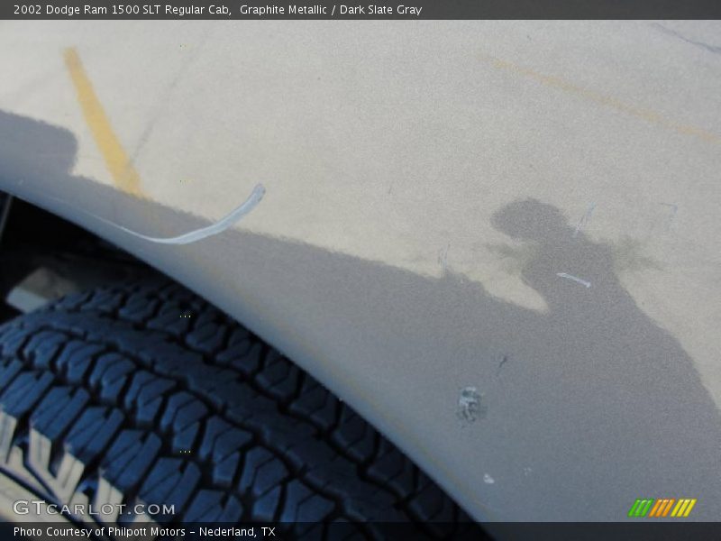 Graphite Metallic / Dark Slate Gray 2002 Dodge Ram 1500 SLT Regular Cab