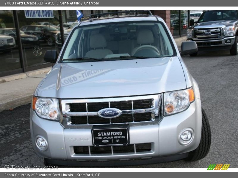 Silver Metallic / Charcoal 2008 Ford Escape XLT 4WD