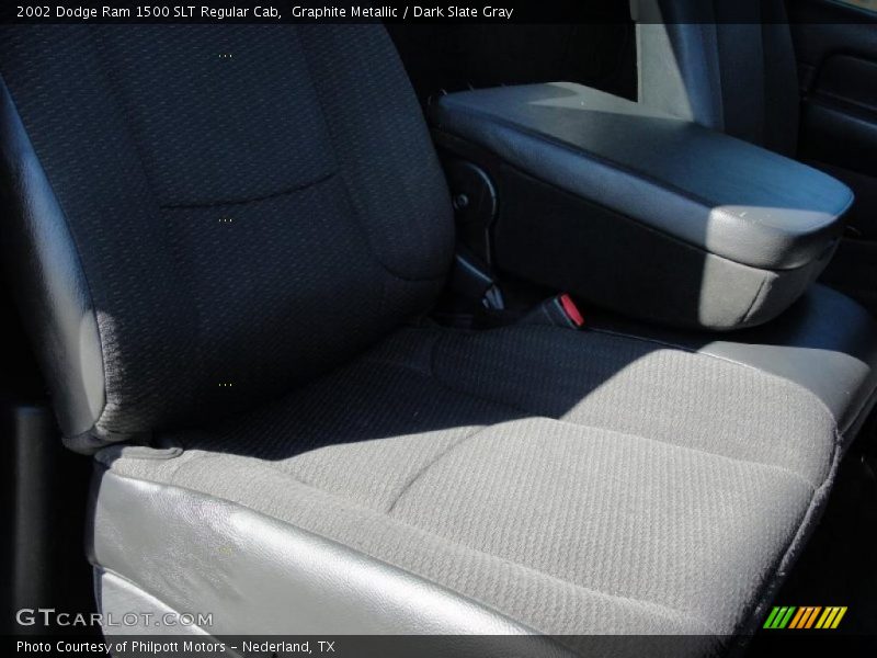 Graphite Metallic / Dark Slate Gray 2002 Dodge Ram 1500 SLT Regular Cab