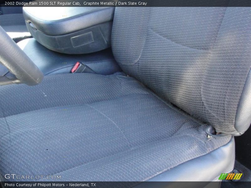 Graphite Metallic / Dark Slate Gray 2002 Dodge Ram 1500 SLT Regular Cab