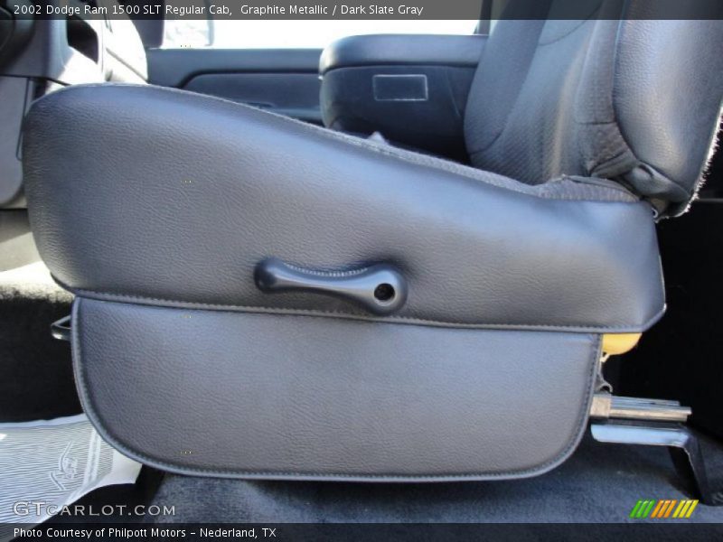 Graphite Metallic / Dark Slate Gray 2002 Dodge Ram 1500 SLT Regular Cab