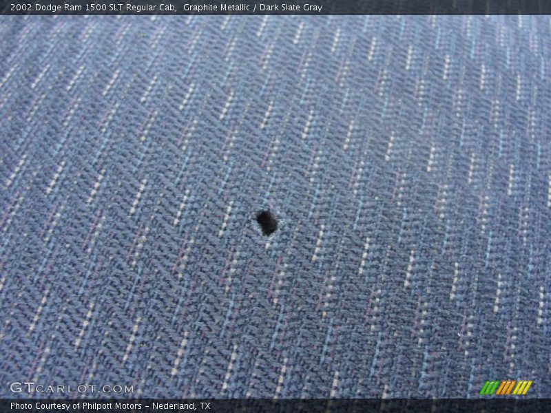 Graphite Metallic / Dark Slate Gray 2002 Dodge Ram 1500 SLT Regular Cab