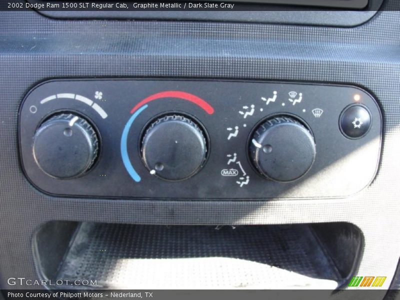 Graphite Metallic / Dark Slate Gray 2002 Dodge Ram 1500 SLT Regular Cab