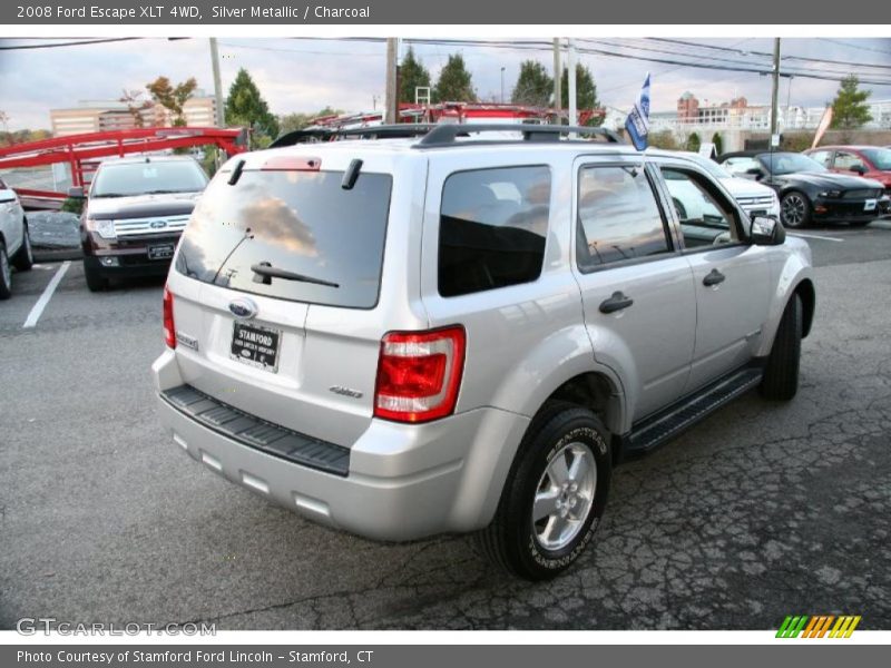 Silver Metallic / Charcoal 2008 Ford Escape XLT 4WD