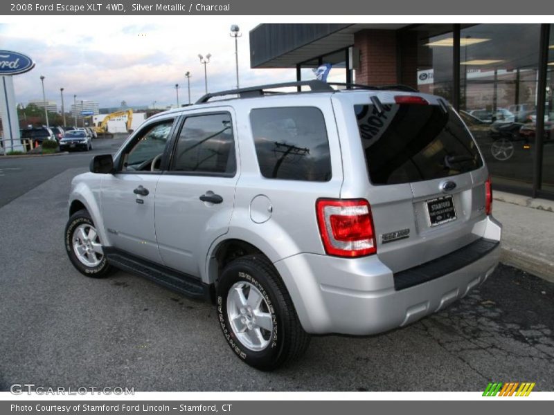 Silver Metallic / Charcoal 2008 Ford Escape XLT 4WD