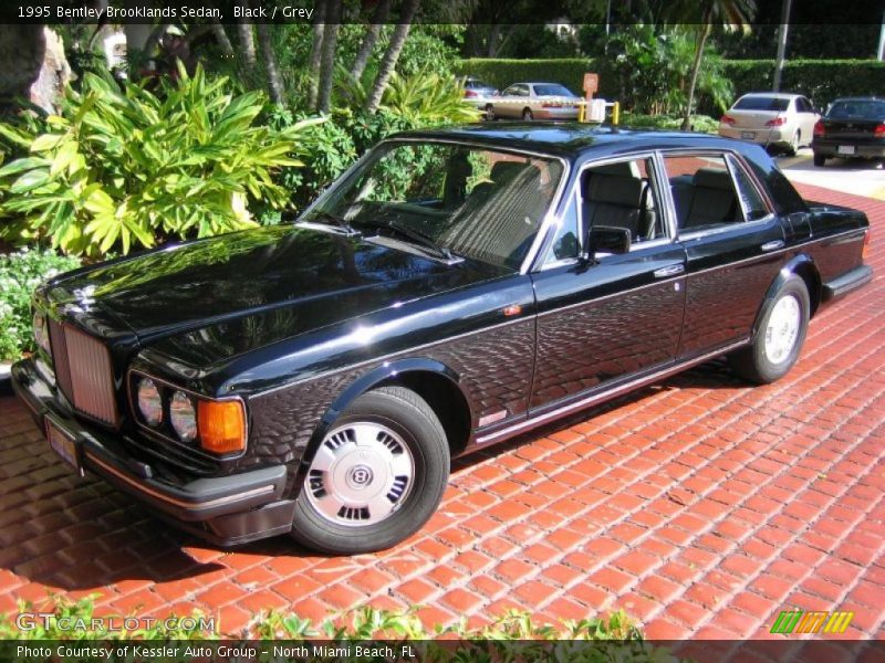 Black / Grey 1995 Bentley Brooklands Sedan
