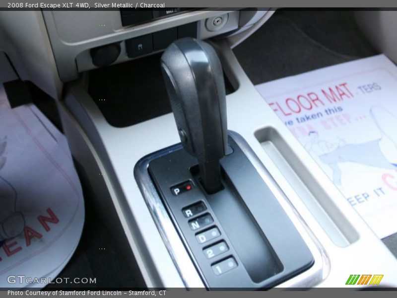 Silver Metallic / Charcoal 2008 Ford Escape XLT 4WD
