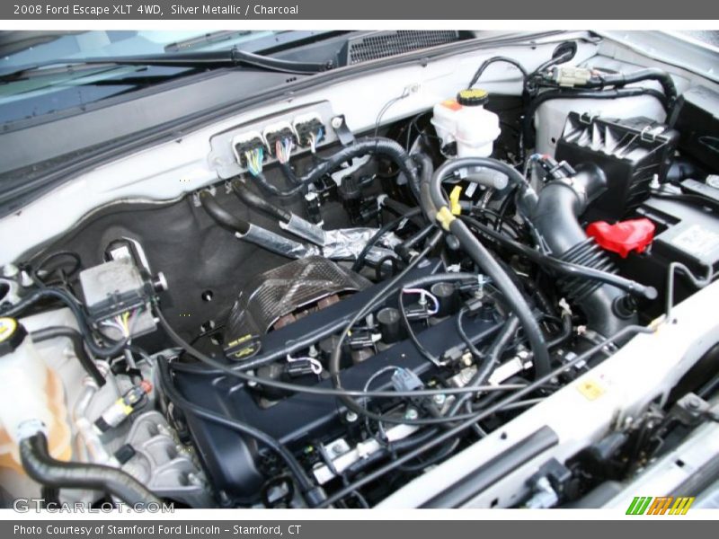 Silver Metallic / Charcoal 2008 Ford Escape XLT 4WD