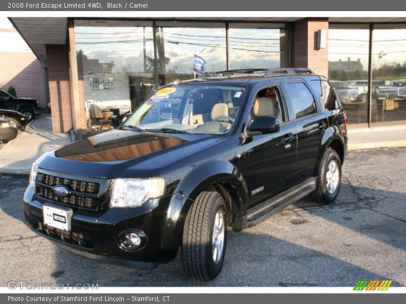Black / Camel 2008 Ford Escape Limited 4WD