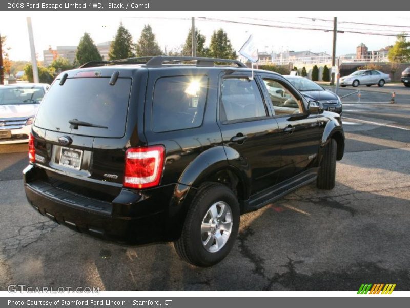 Black / Camel 2008 Ford Escape Limited 4WD