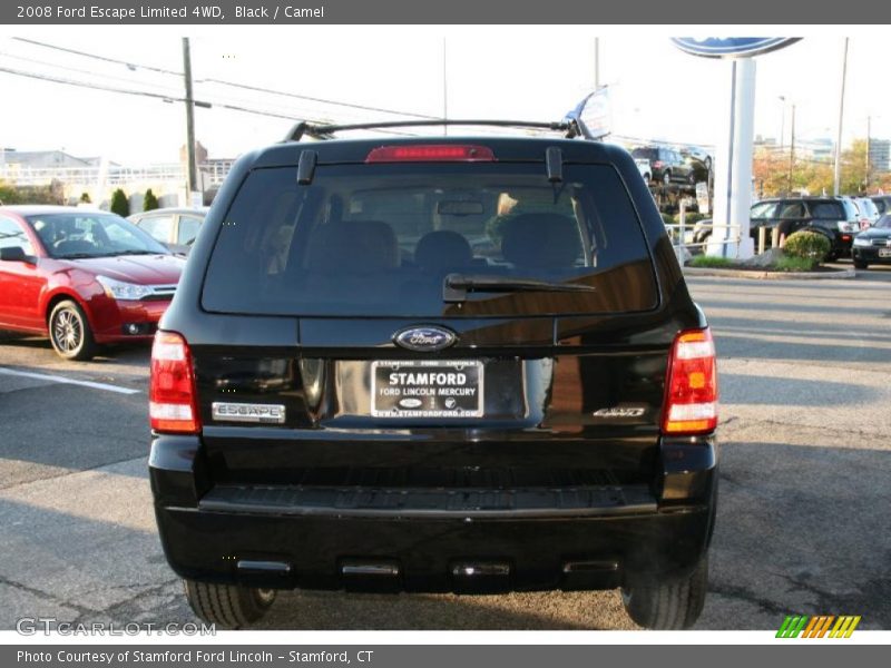 Black / Camel 2008 Ford Escape Limited 4WD
