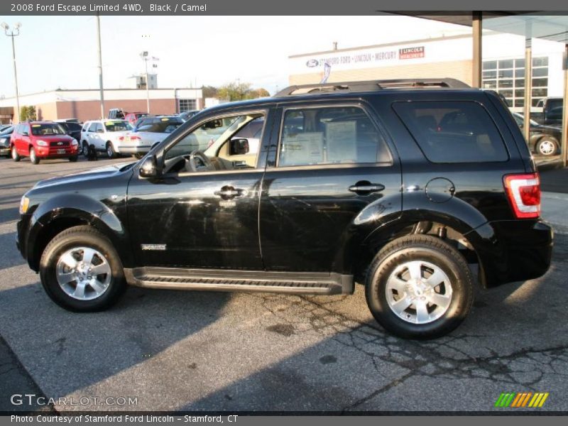 Black / Camel 2008 Ford Escape Limited 4WD